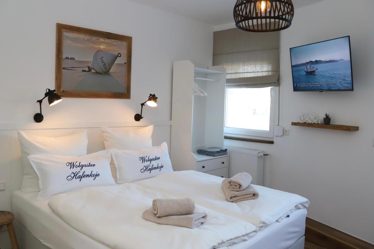 Apartament Hafenkoje Zum Anker Wolgast Zewnętrze zdjęcie