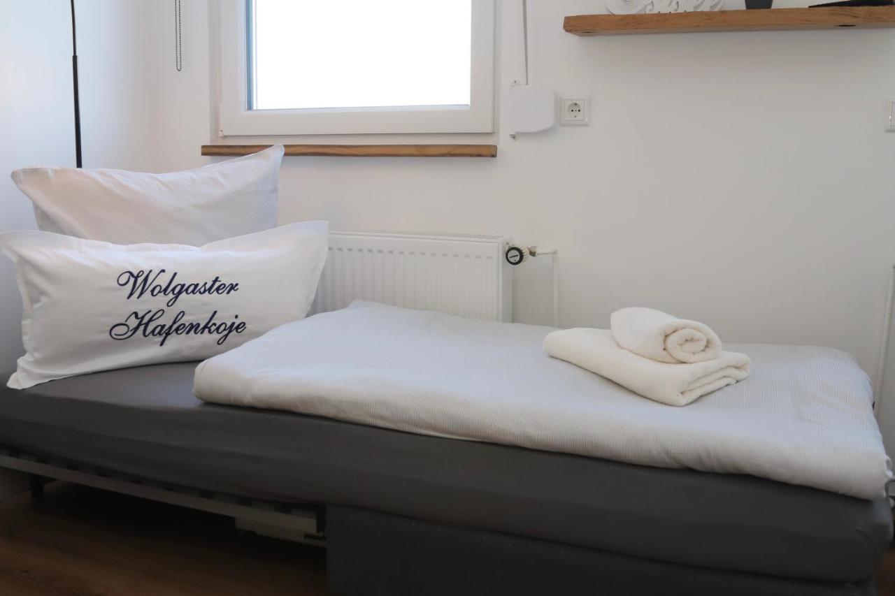 Apartament Hafenkoje Zum Anker Wolgast Zewnętrze zdjęcie