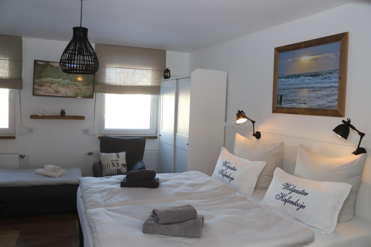 Apartament Hafenkoje Zum Anker Wolgast Zewnętrze zdjęcie
