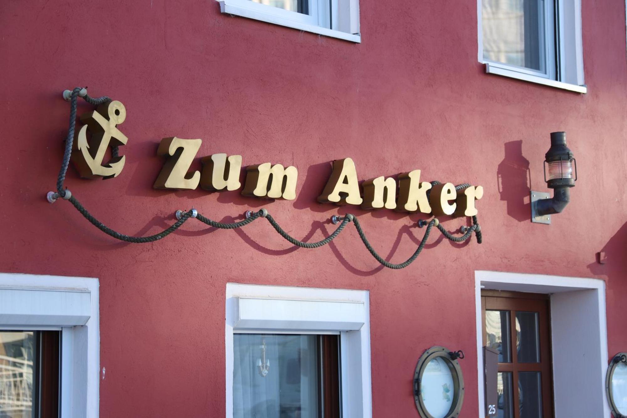 Apartament Hafenkoje Zum Anker Wolgast Zewnętrze zdjęcie
